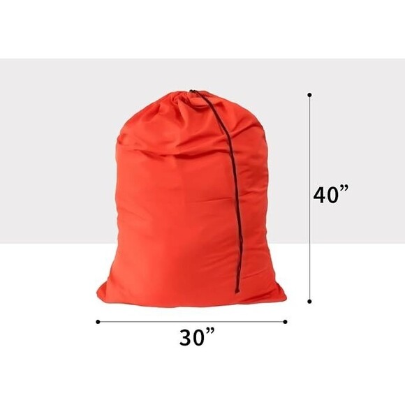 Extra Large Nylon Laundry Bag Travel Machine Washable 30"x40" (Mixed Color 12 P - Picture 5 of 5